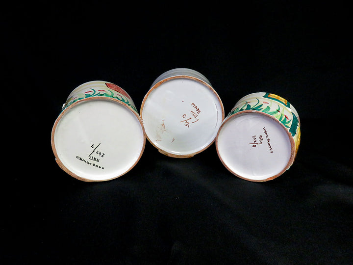 Hand Painted Canister Set