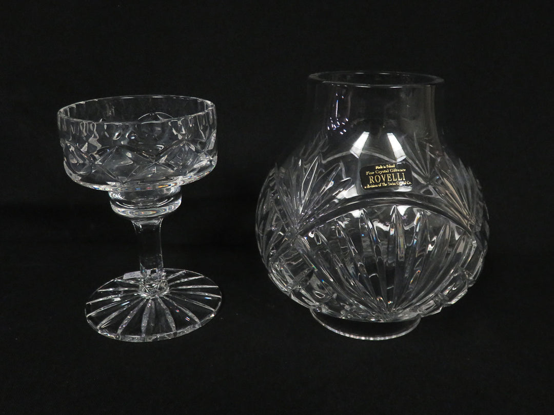 Swiss Crystal Co. Candleholder