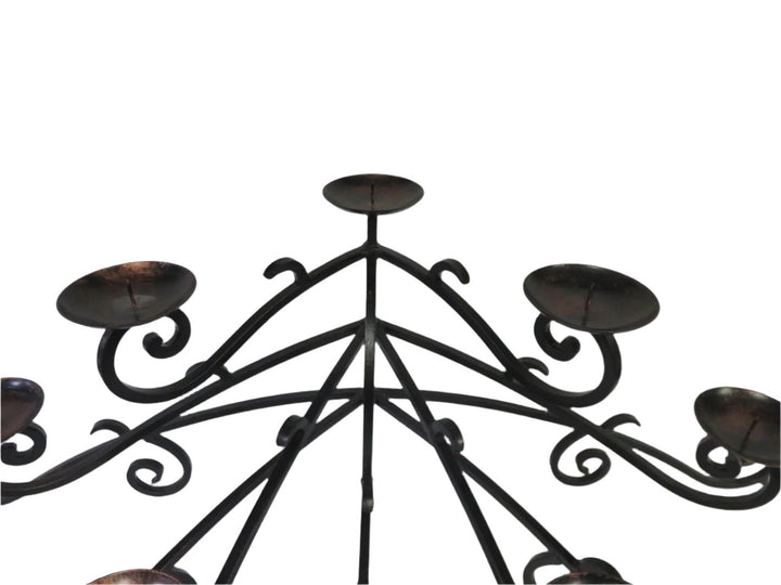 Scrolled Fireplace Candleholder