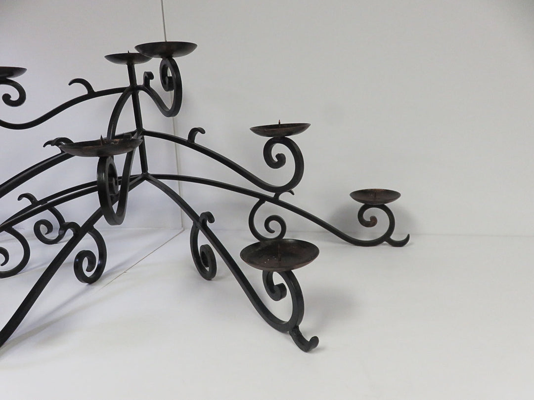 Scrolled Fireplace Candleholder