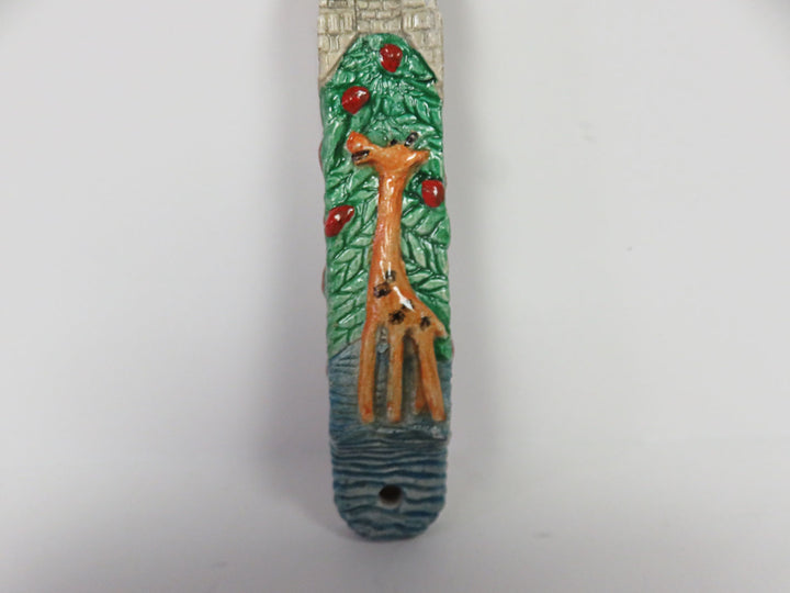 Giraffe Mezuzah