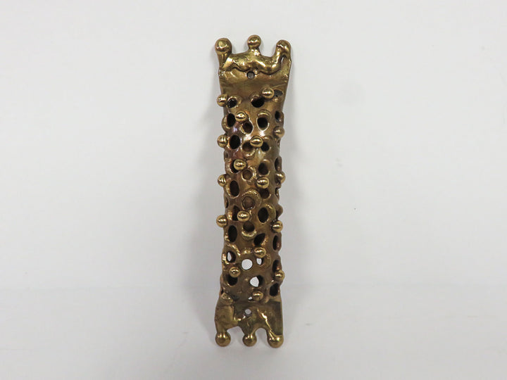 Brass Mezuzah