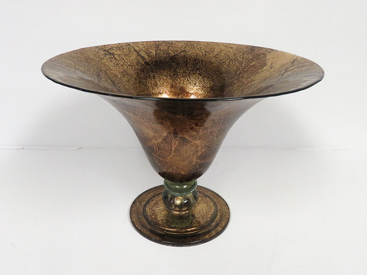 Flared Gold Foil Bowl