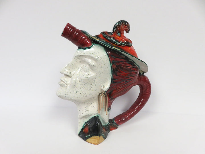 Abstract Woman's Head Teapot