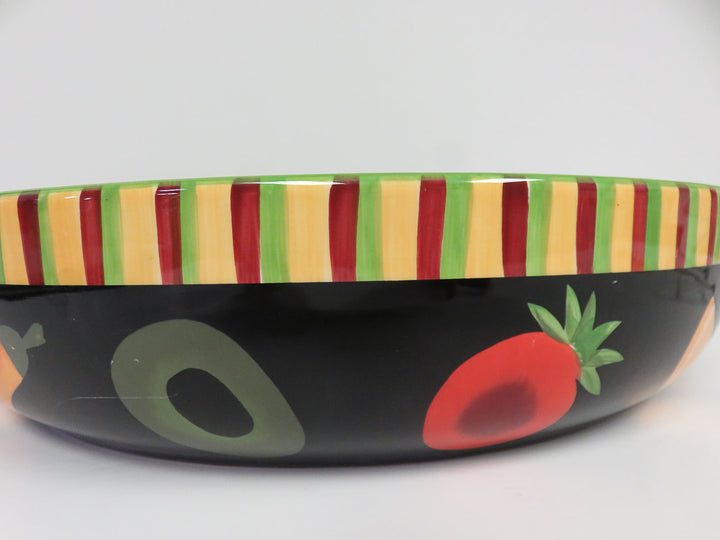 Crate & Barrel Serving Bowl