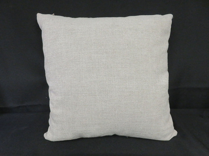 Grey Throw Pillow