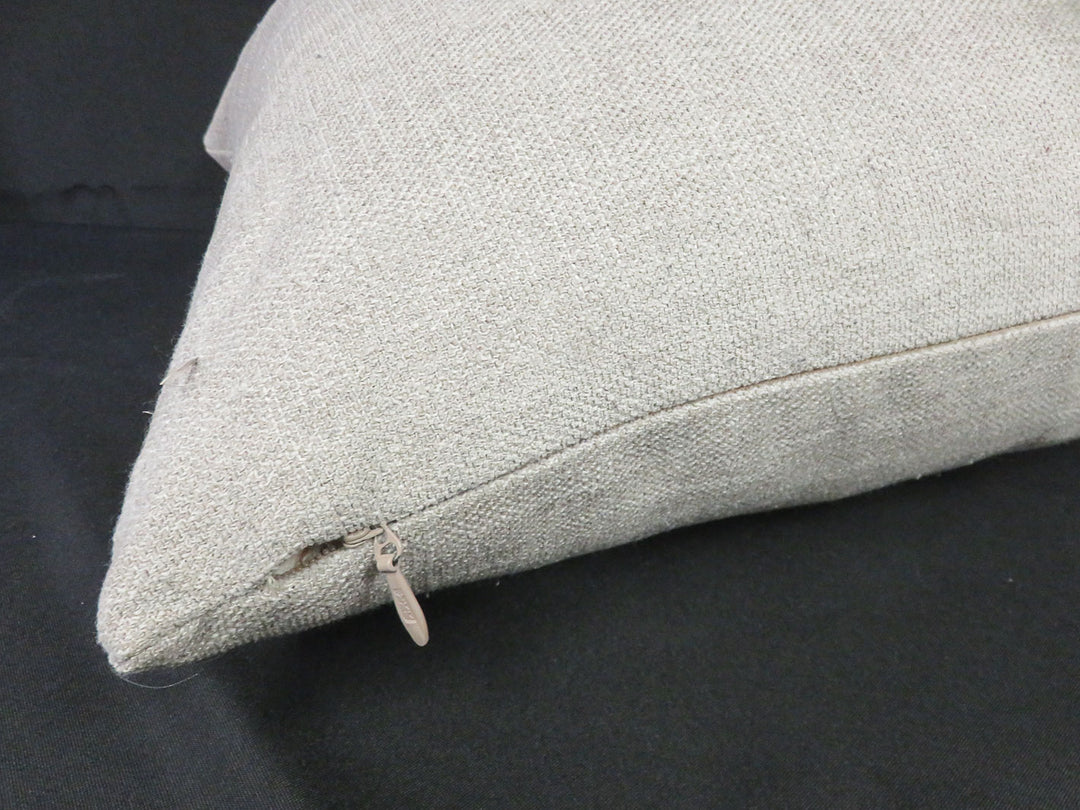 Grey Throw Pillow