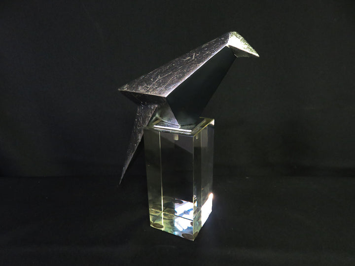 Origami Silver Bird