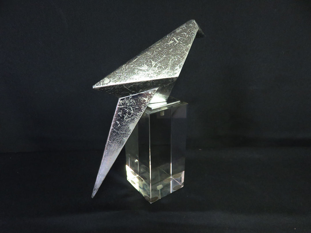 Origami Silver Bird