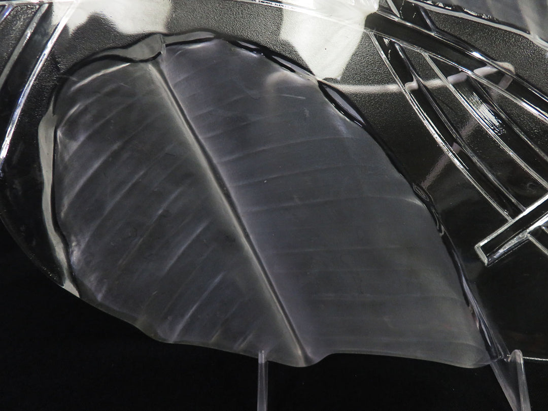 Glass Leaf Platter