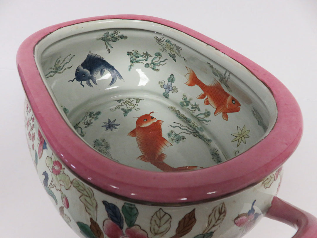 Koi Fish Bowl Planter