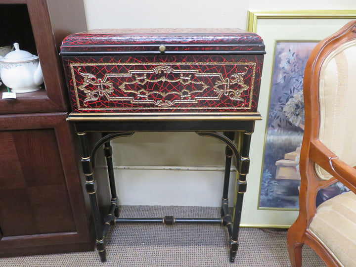 Ornate Chest on Table Base