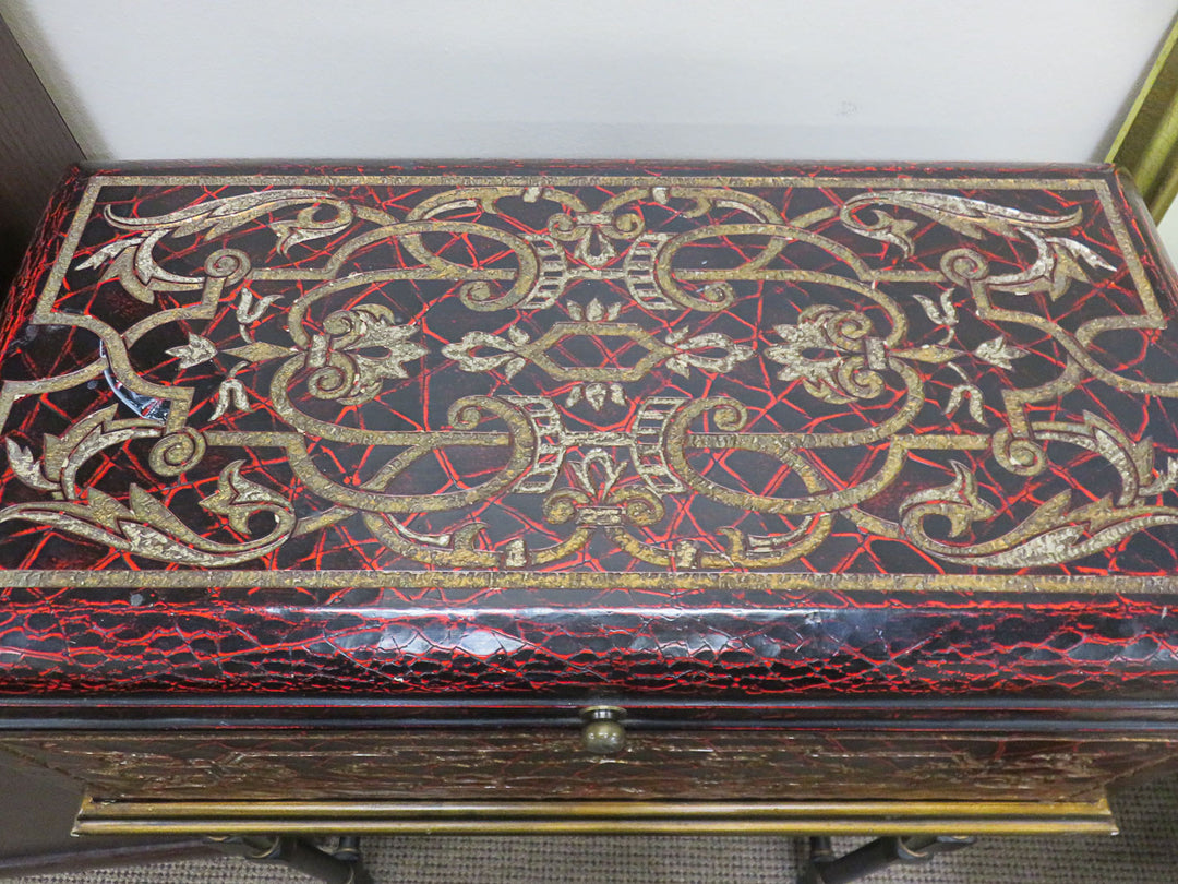 Ornate Chest on Table Base