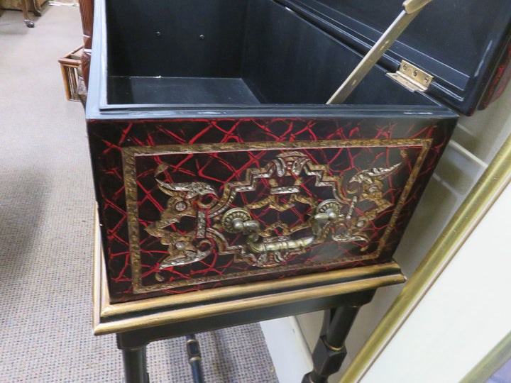 Ornate Chest on Table Base