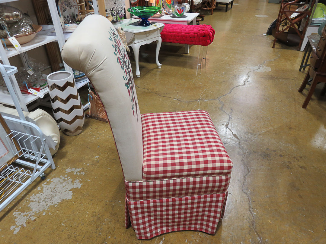 Upholstered Parson's Chair