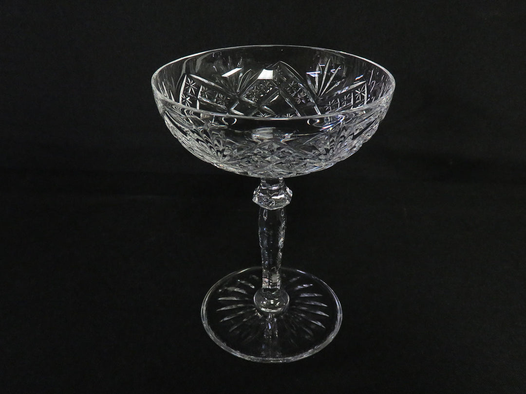 Vintage Cut Crystal Coupes