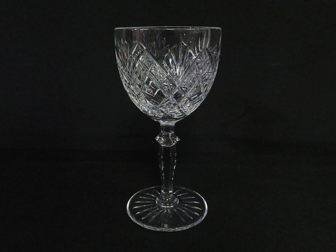 Vintage Cut Crystal Water Glasses