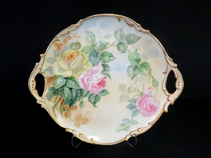 Limoges Hand Painted Plate