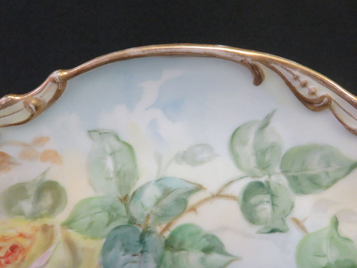 Limoges Hand Painted Plate