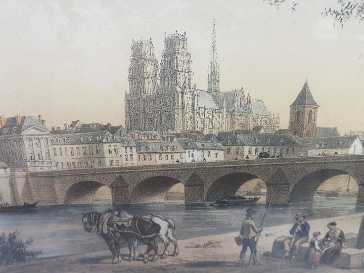 Antique City Lithograph