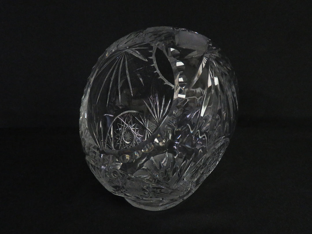 Cut Crystal Basket