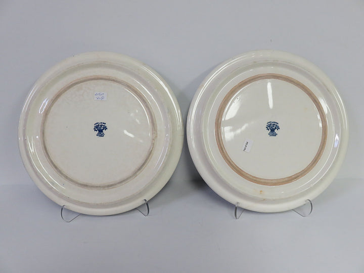 Set of Blue Willow Divided Plates