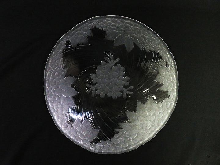 Tiffin Frosted Flower Blossom Platter