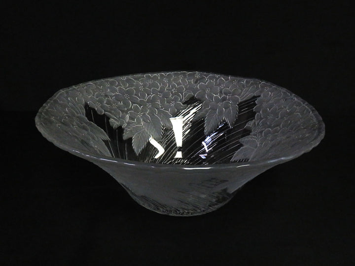 Tiffin Frosted Flower Blossom Bowl