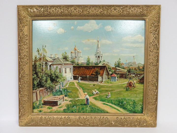 Ukrainian Oil on Board