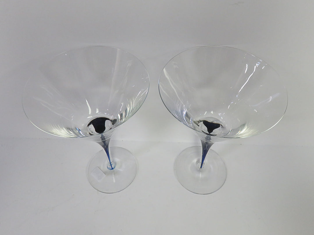 Orrefors Martini Glasses