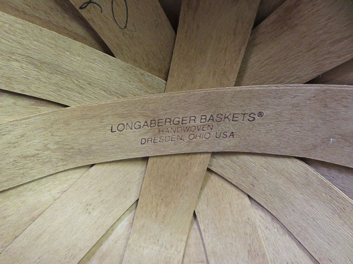 Longaberger Round  Basket