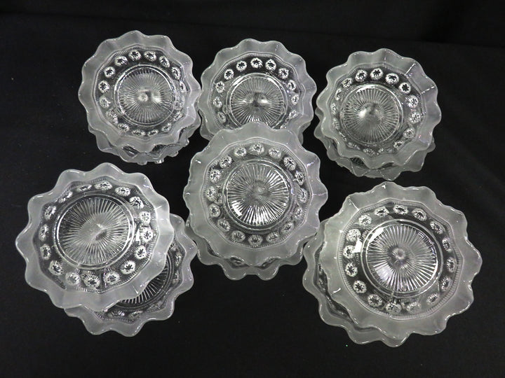 Davidson Glass Dessert Bowl Set