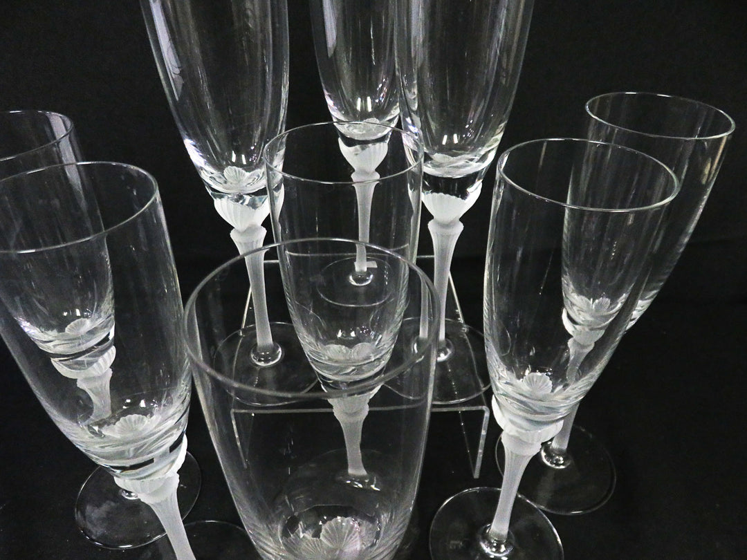 Mikasa "Sea Glass" Champagne Flutes