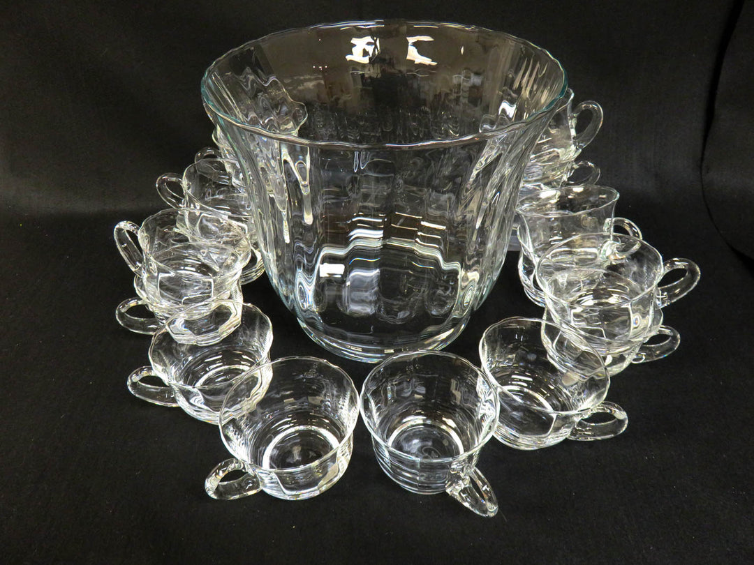 Punch Bowl & Cups Set