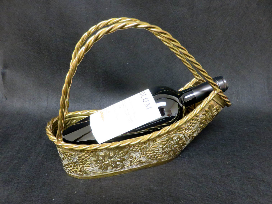 Brass Wine Caddy