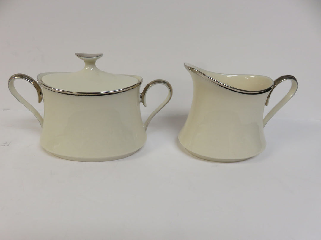 Lenox "Solitaire" Cream & Sugar