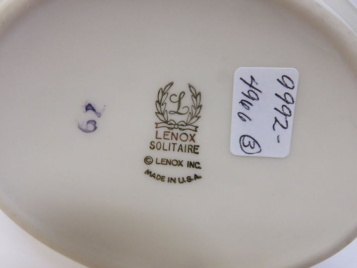 Lenox "Solitaire" Cream & Sugar