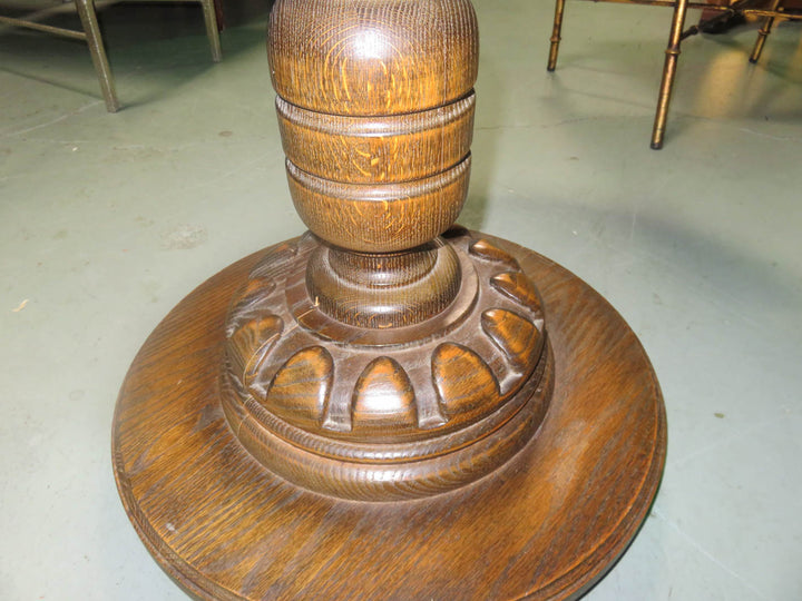 Pedestal Base Occasional Table