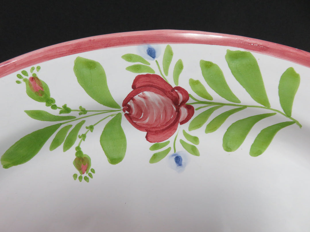 Painted Rose Platter
