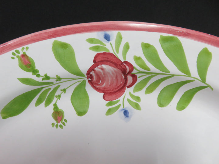 Painted Rose Platter