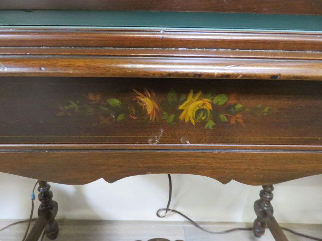 Vintage Wood Secretary Desk