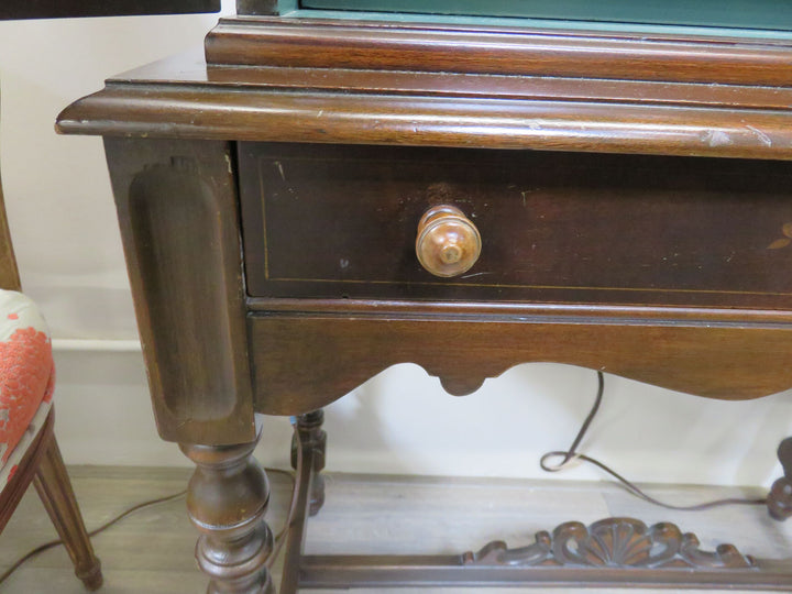 Vintage Wood Secretary Desk