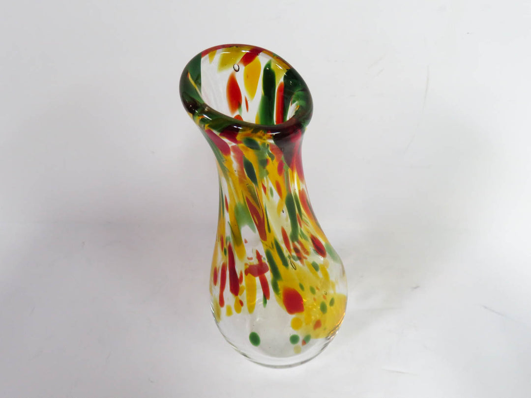 Confetti Glass Bud Vase