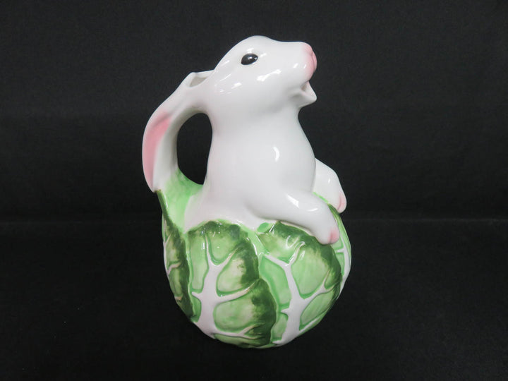 Bunny Cabbage Pitcher