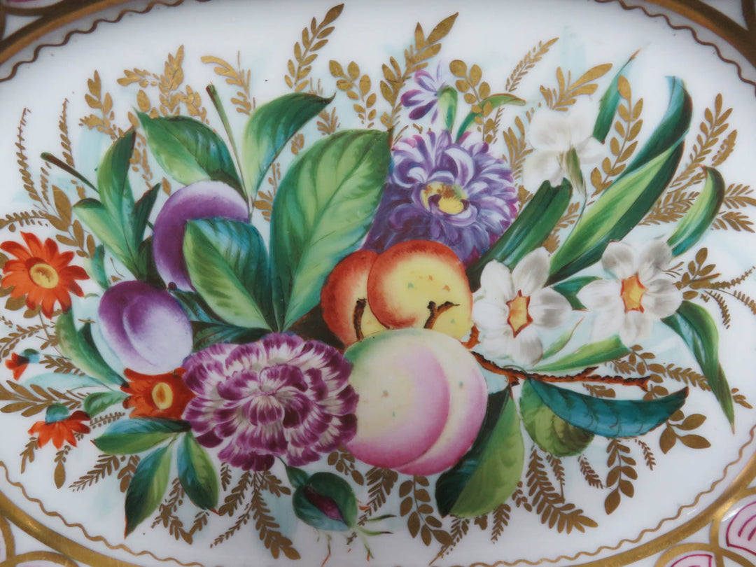 Hand Painted Antique European Bowl