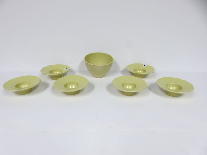 Vintage Hoganas Egg Cup Set