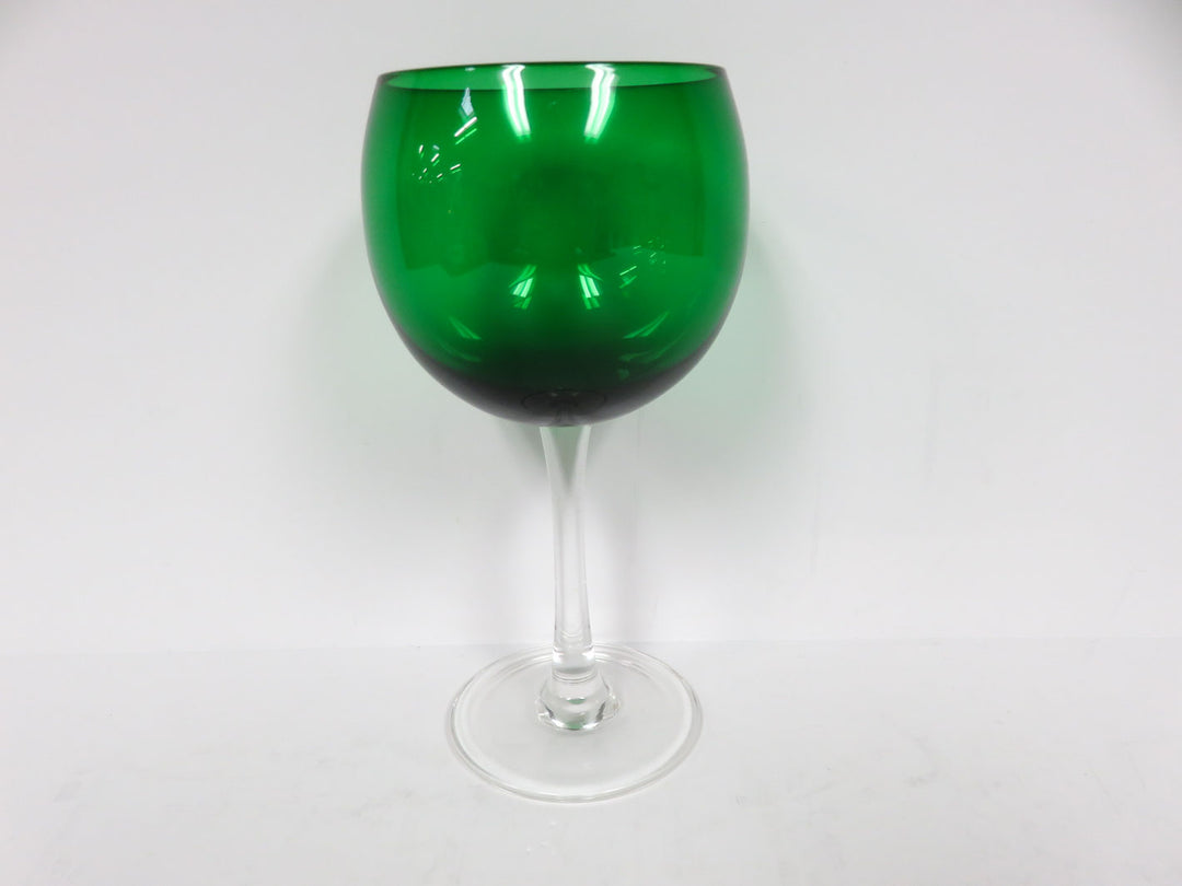 Emerald Green Wine Glasses