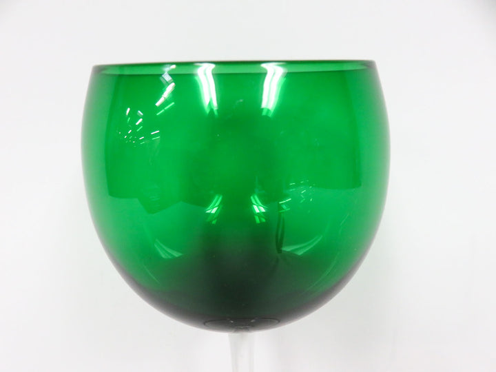 Emerald Green Wine Glasses