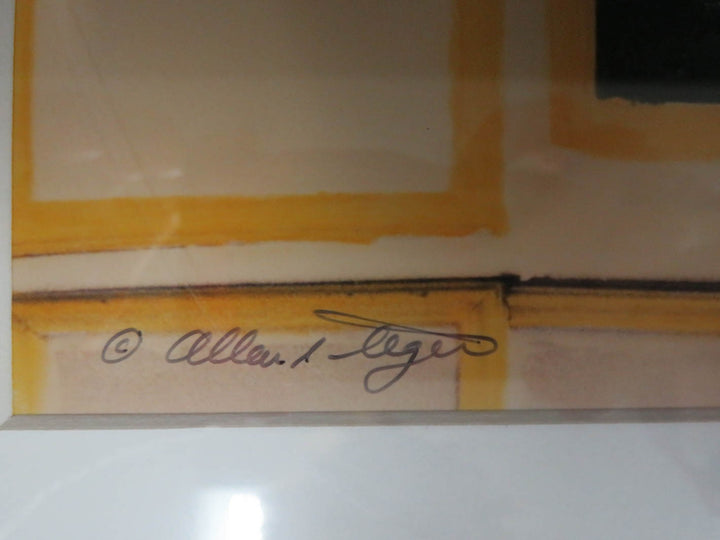 Signed Allan Teger Photograph