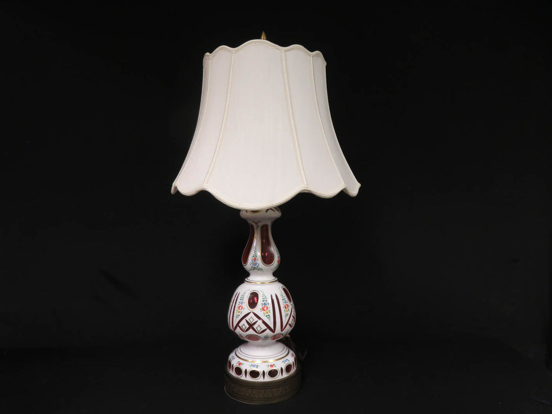 Cut Glass Table Lamp